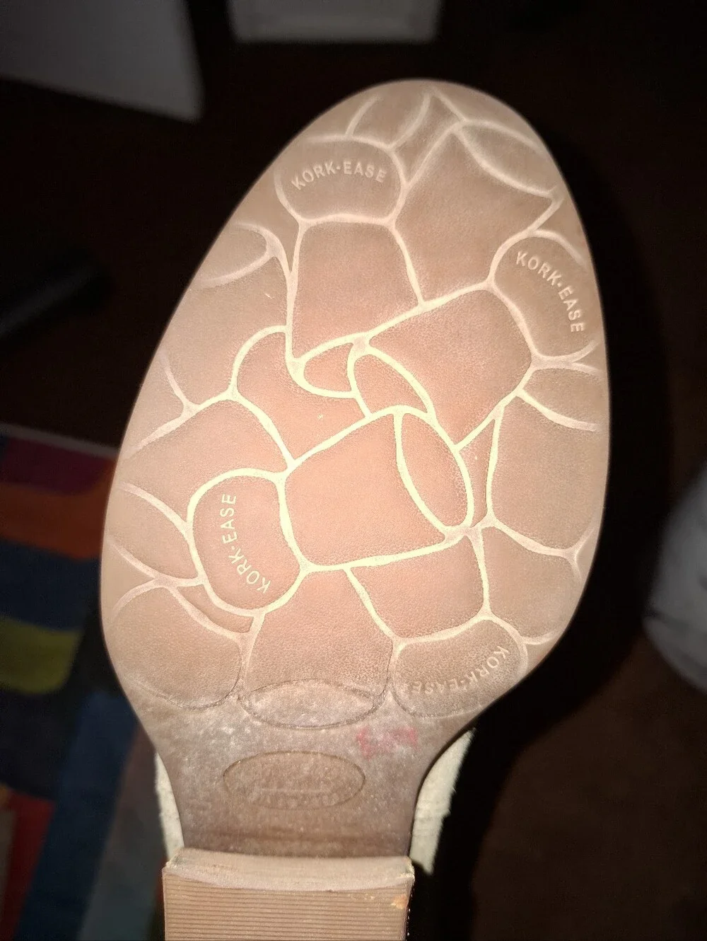 Kork Ease Women's Taupe Suede Ankle Boots Sz 8.5